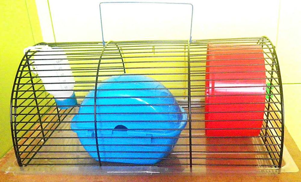 Клетка для грызунчика с удобствами (БУ)