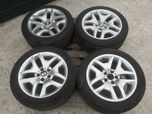 Alufelgi z oponami BMW X3 e83 Mpakiet 18" 8J 9J ET 44 51