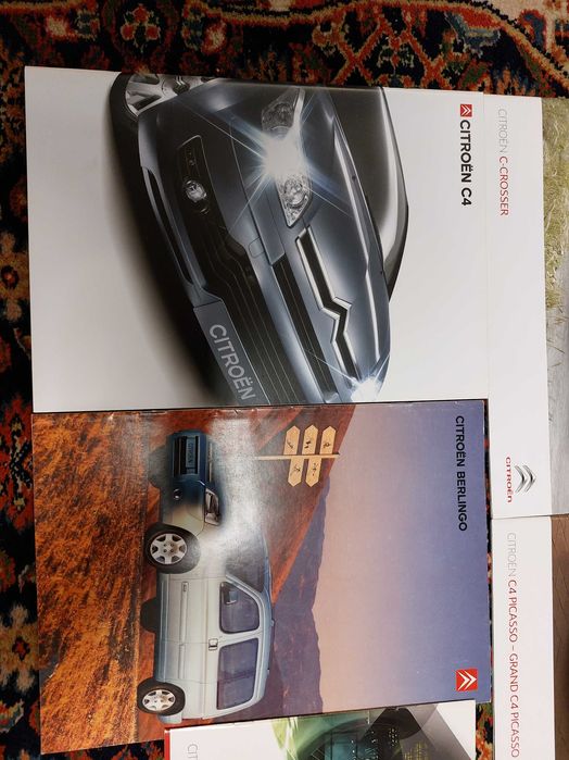 Citroen C Crosser C4 Picasso Cactus prospekty ZESTAW prospekt