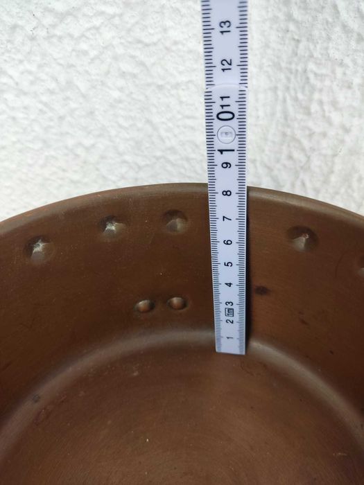 vaso em cobre antigo