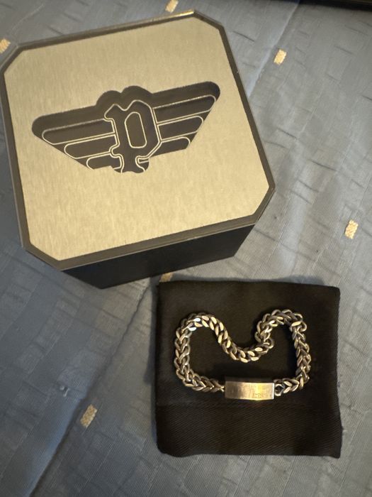 Pulseira Police Cinza Fosco