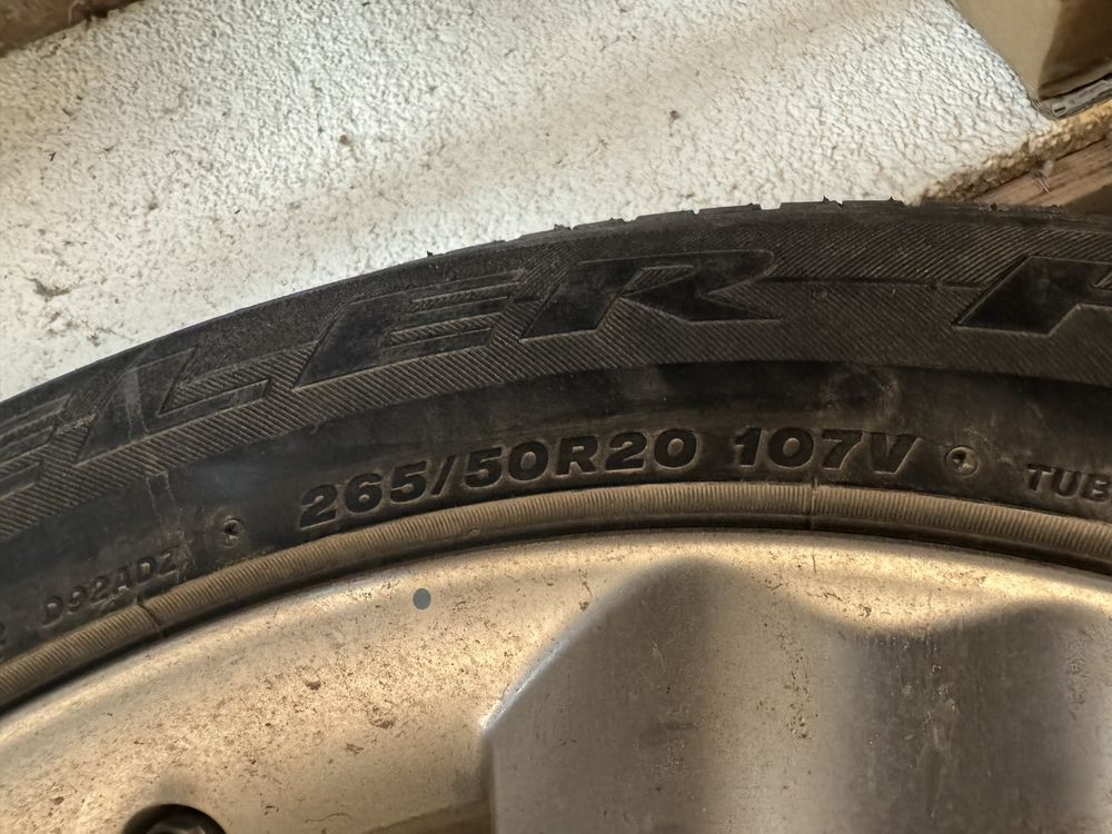 Шины bridgestone dueler h/p 265/50 R20