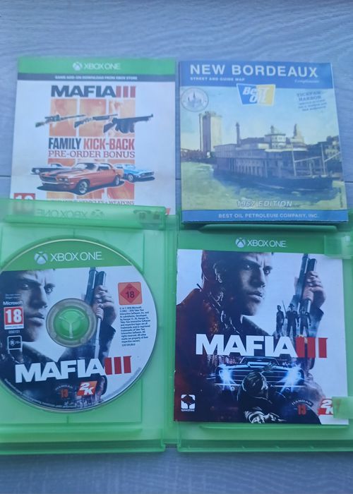 Диск для xbox one s Mafia 3