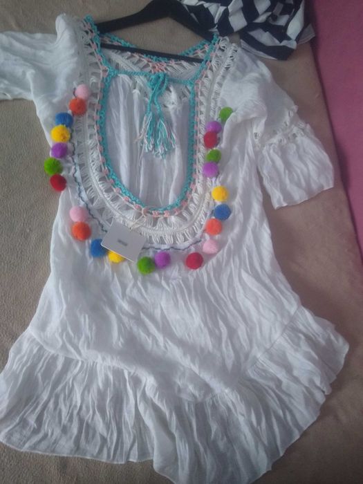 Śliczna sukienka,tunika boho