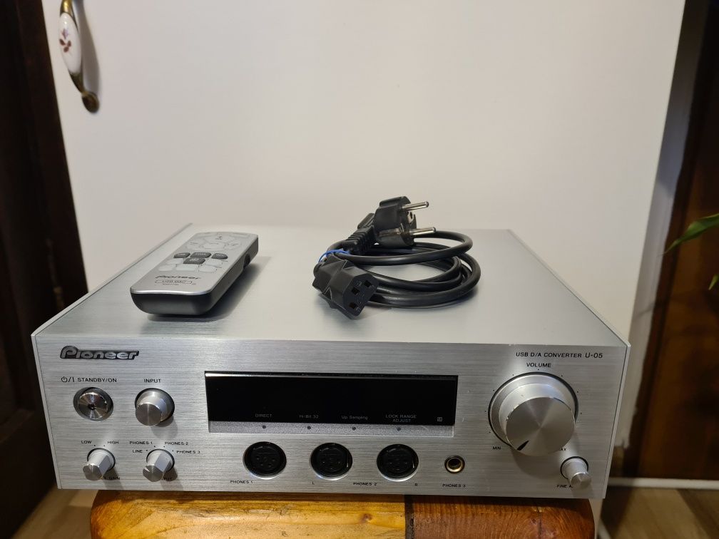 Pioneer U-05 DAC,wzmacniacz słuchawkowy, zbalansowany,,preamp