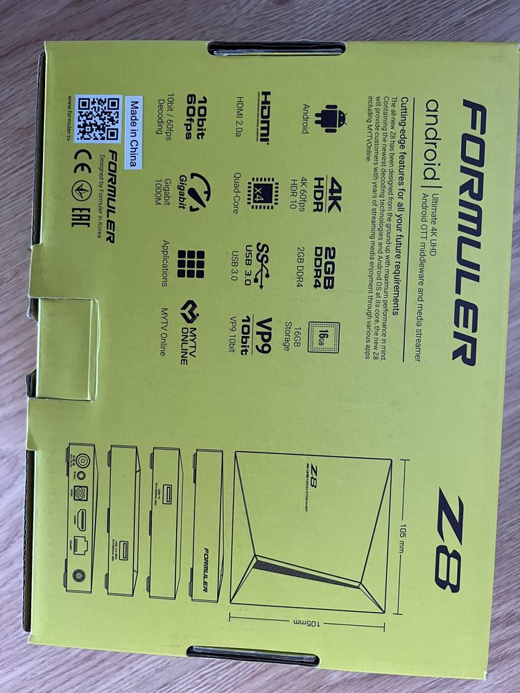 Box Formuler Z8 4K