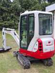 Minikoparka Takeuchi TB216 | 2019 rok | 1800 mth | Bardzo dobry stan
