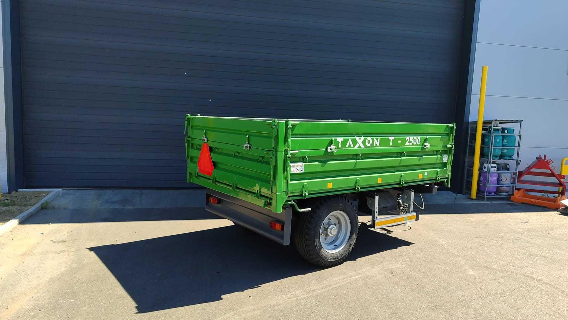 Przyczepa rolnicza Taxon 2,5 T Burta 40 cm+nadstawki- Ostatnia SZTUKA!