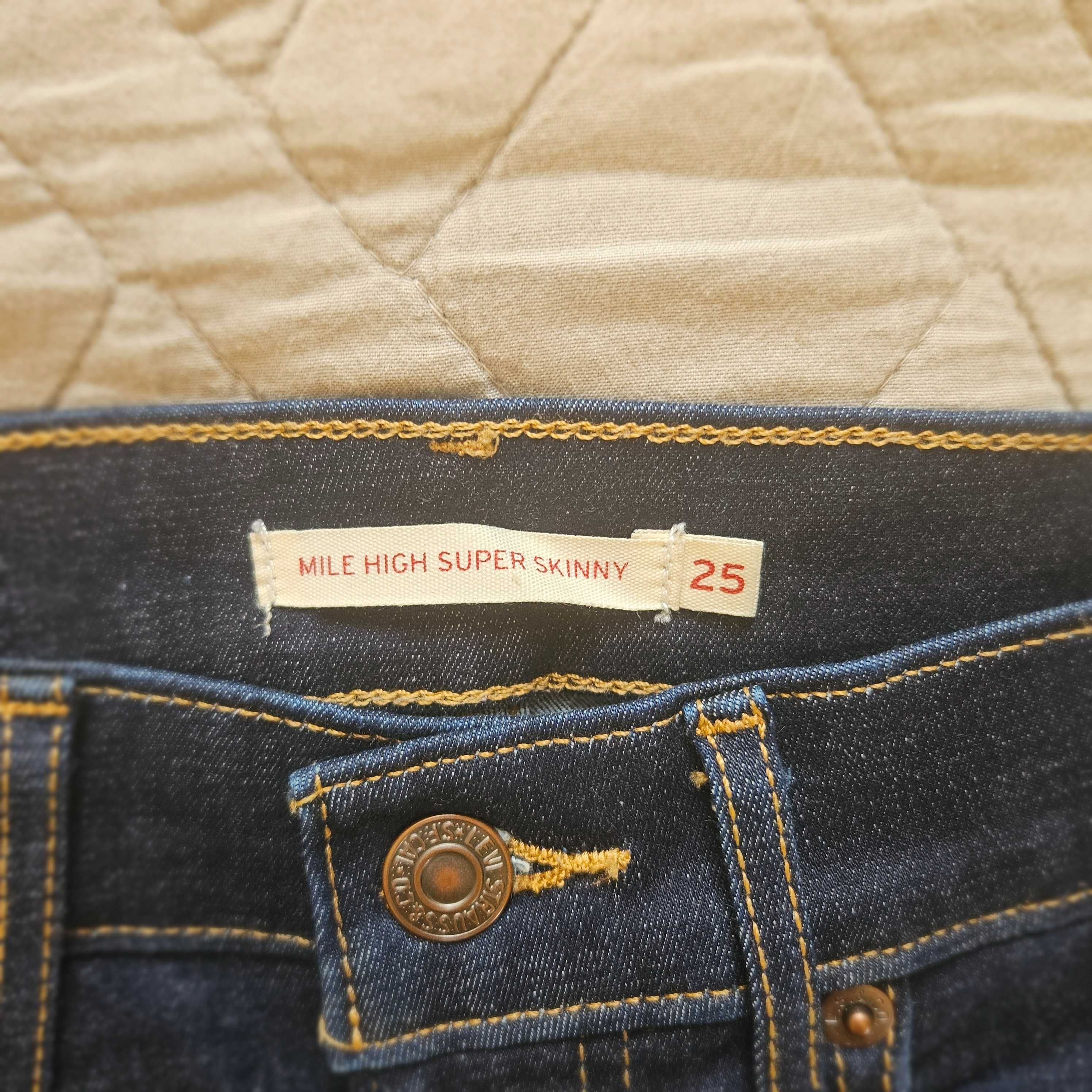 Джинси жіночі Levi's 721 Mile High Super Skinny S оригінал