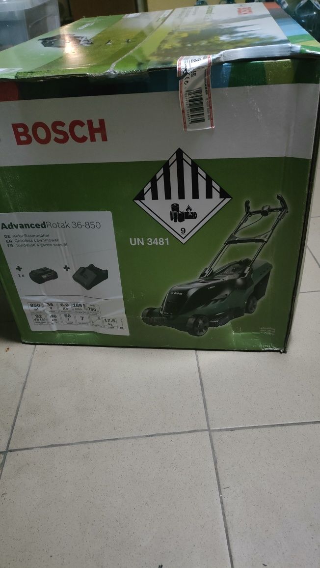 Bosch kosiarka akumulatorowa rotak 36-850