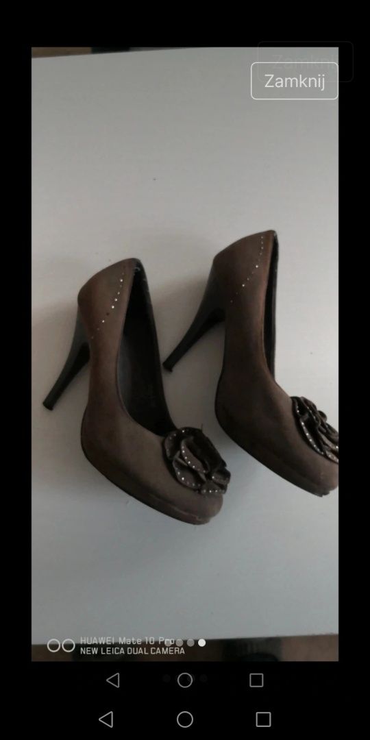Buty damskie na obcasie
