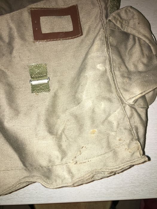 Torba wojskowa na ramię wojsko PRL żołnierz wojna mundur