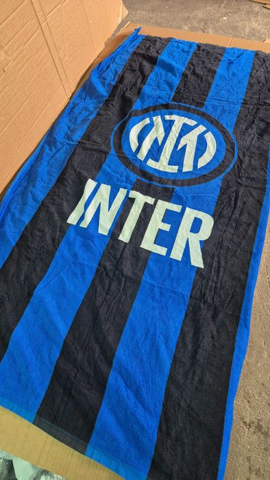 RĘCZNIK bawełniany INTER MEDIOLAN 90 x 170 cm