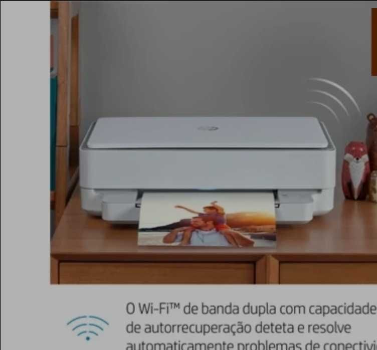 Impressora SEMI NOVA HP Envy 6030e (Jato de Tinta - Wi-Fi - Instant