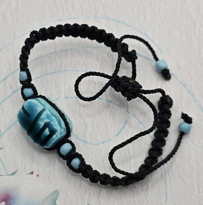 Porcelanowa makramowa bransoletka bransoleta makrama Fashion Modna