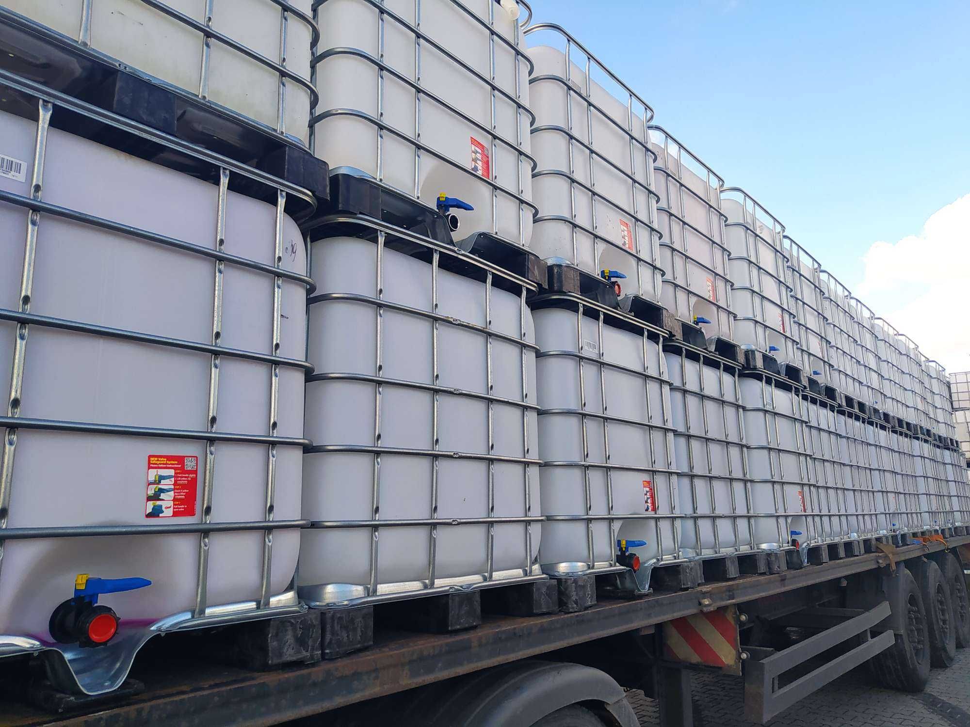 Paletopojemnik ZBIORNIK  1000 l Kontener IBC mauzer spożywka