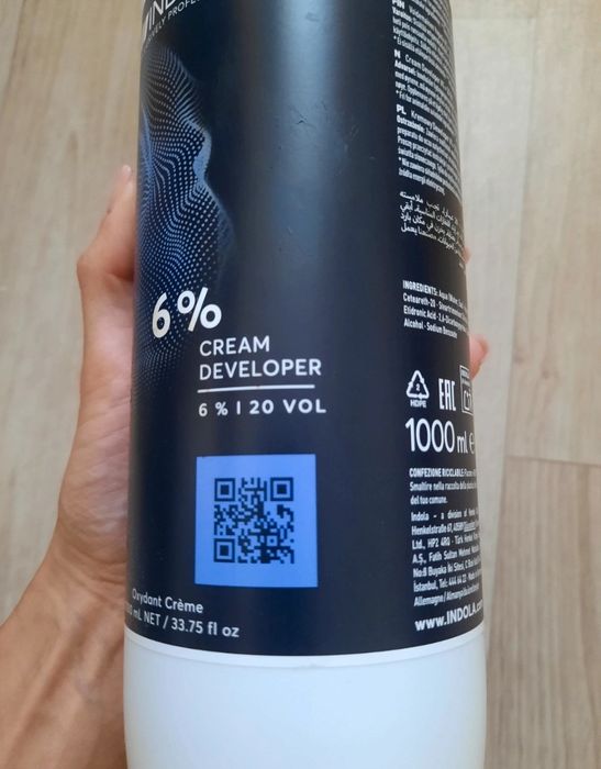 Indola utleniacz 6% developer