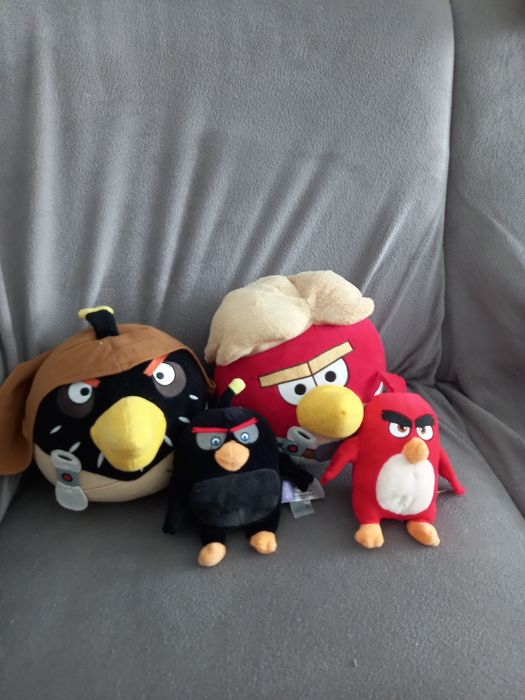 Maskotki Angry Birds zestaw