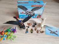 Playmobil dragons 9246 i 70038 biała furia jak wytresować smoka