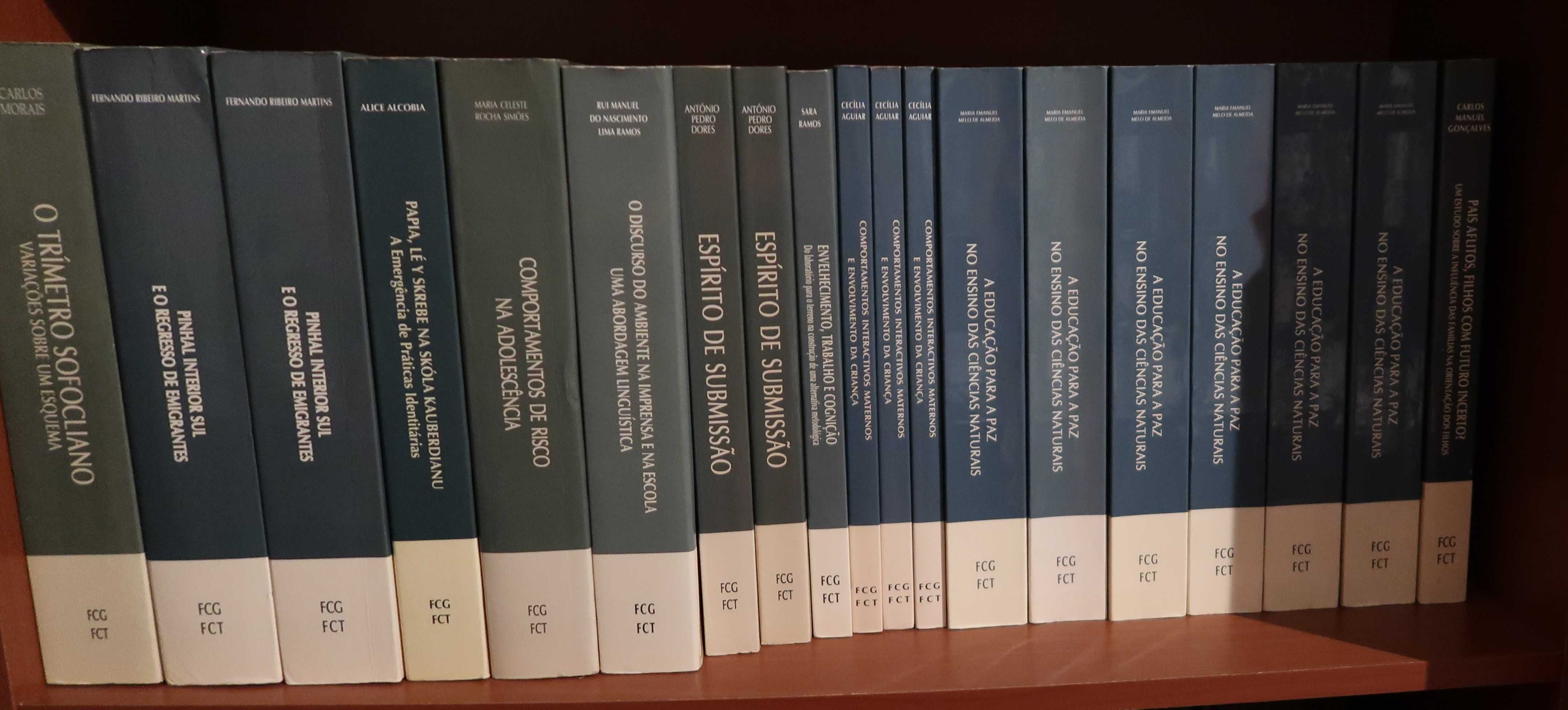 Livros Técnicos Fundação Calouste Gulbenkian, cada