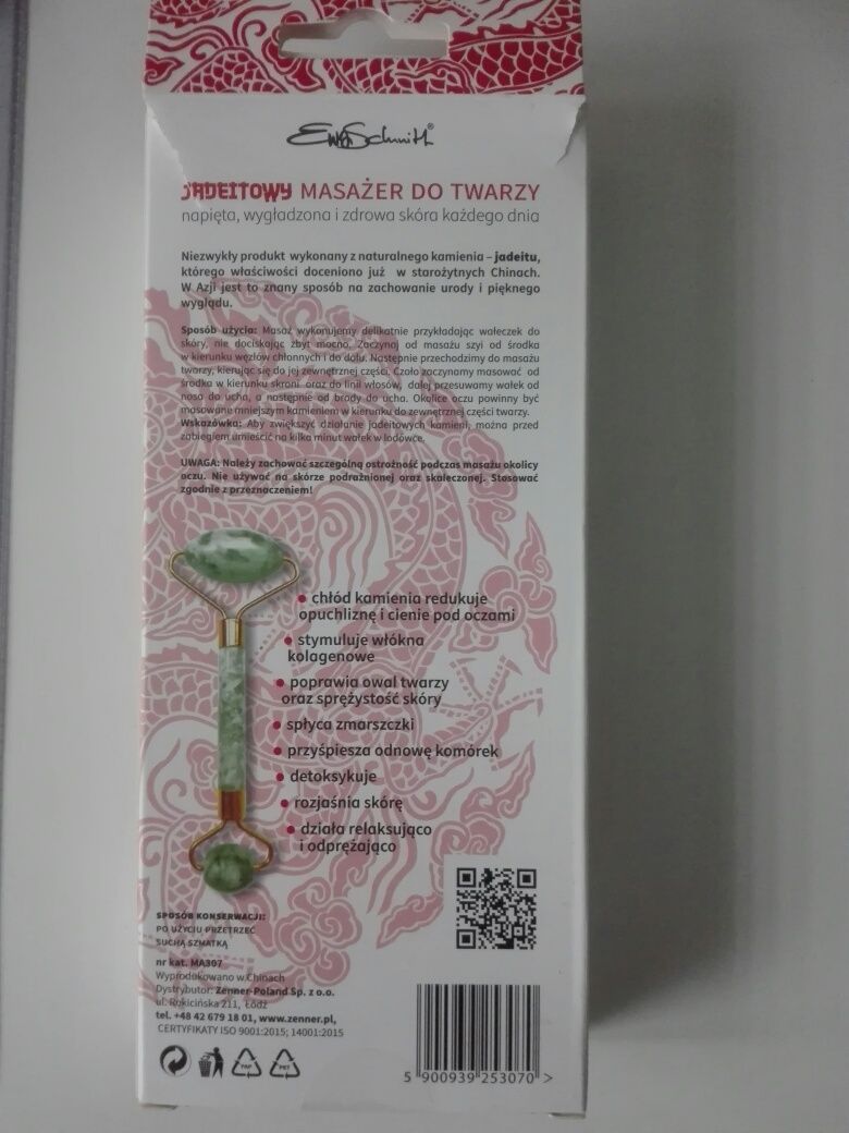 Nowy Masażer jadeitowy do twarzy..