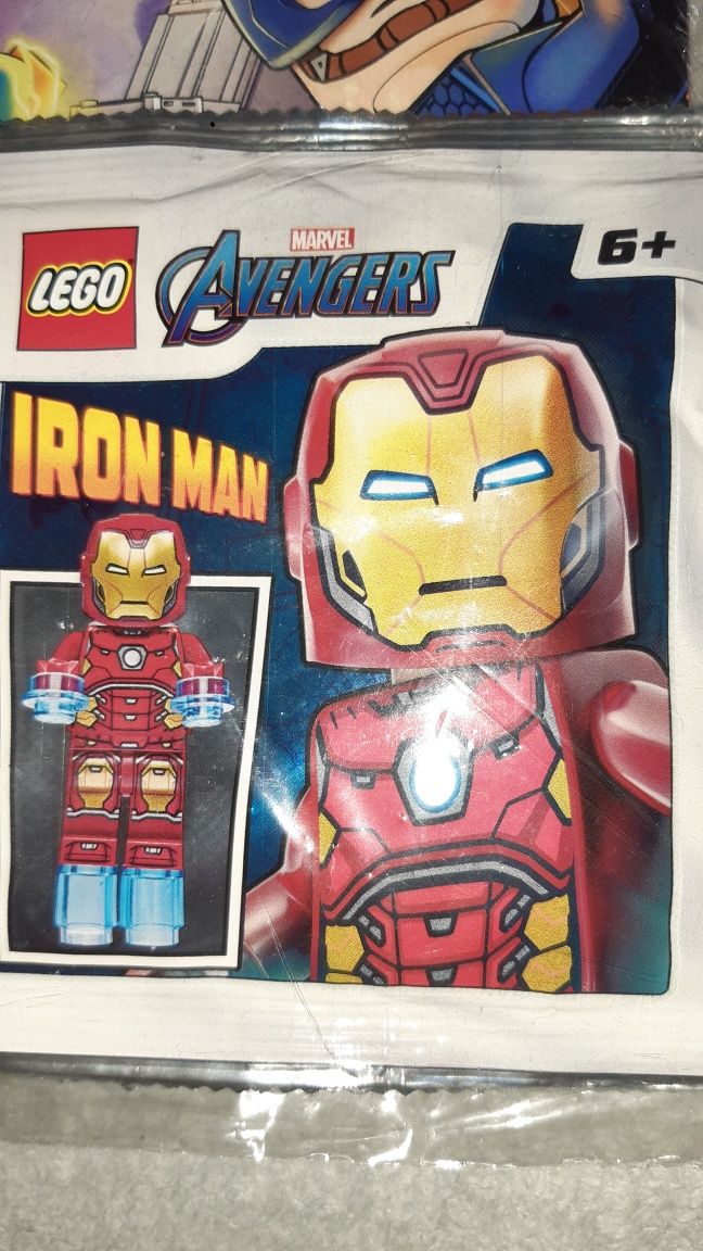 Gazetka Lego Avengers z figurką Lego Iron Man  1/2022 Nowa