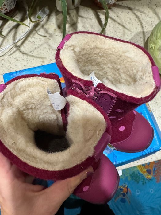 Валенкі сапоги для дівчинки ТМ Котофей розмір 23