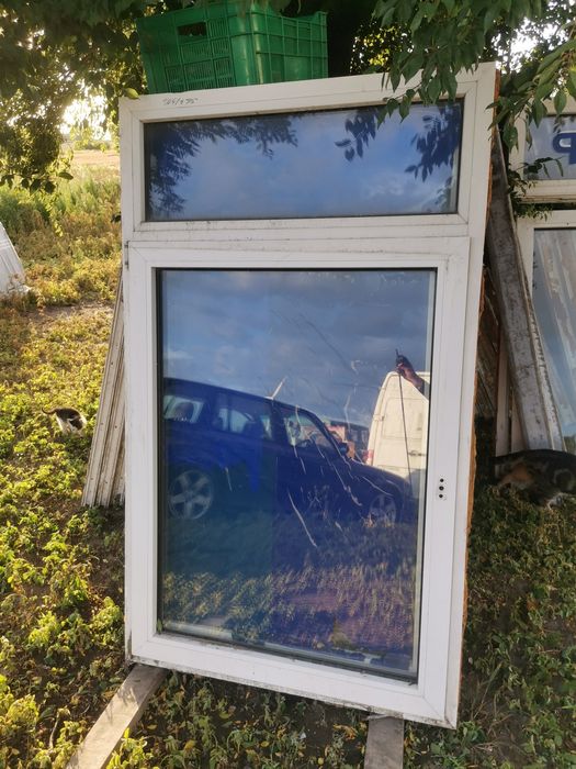 Okna z demontazu du garażu magazynu wiaty szklarni altany