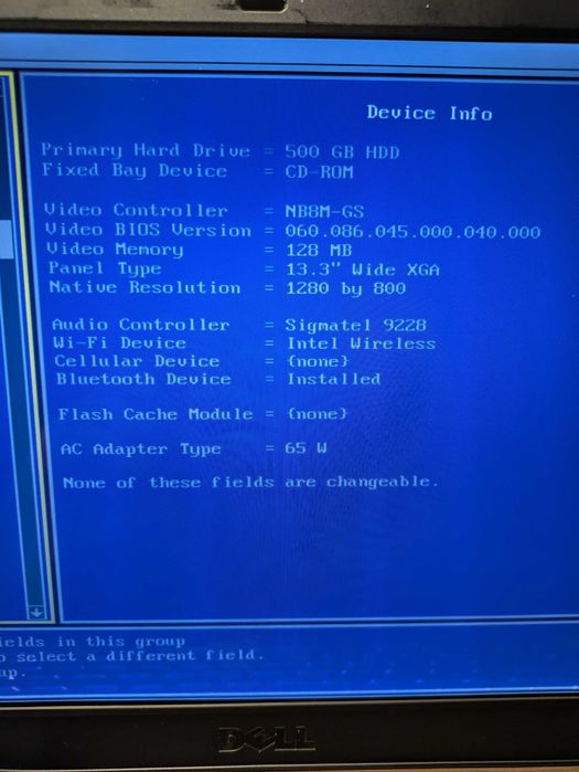 Dell XPS M1330 Uszk