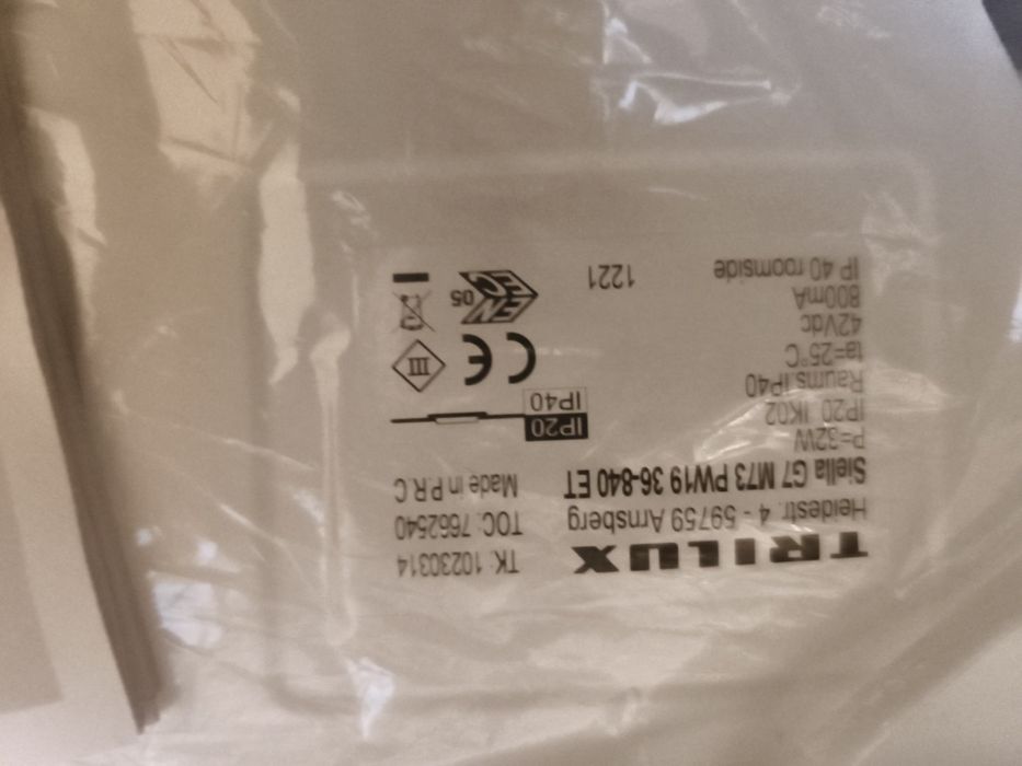 Trilux Siella G7 Led 625x625mm