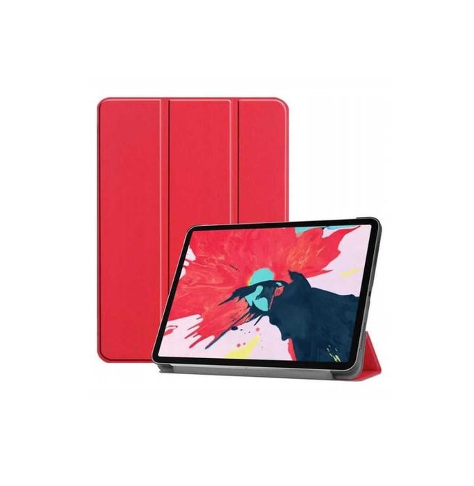 Etui z Klapką iPad 10.9 / 11 Cali Czerwone Smart Case
