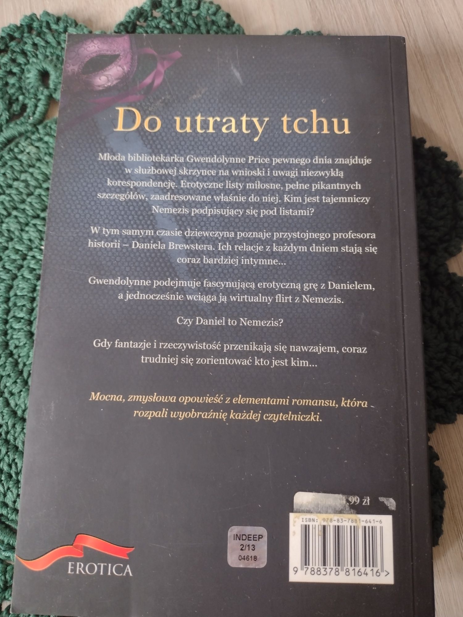 Książka Do utraty tchu Porita Da Costa