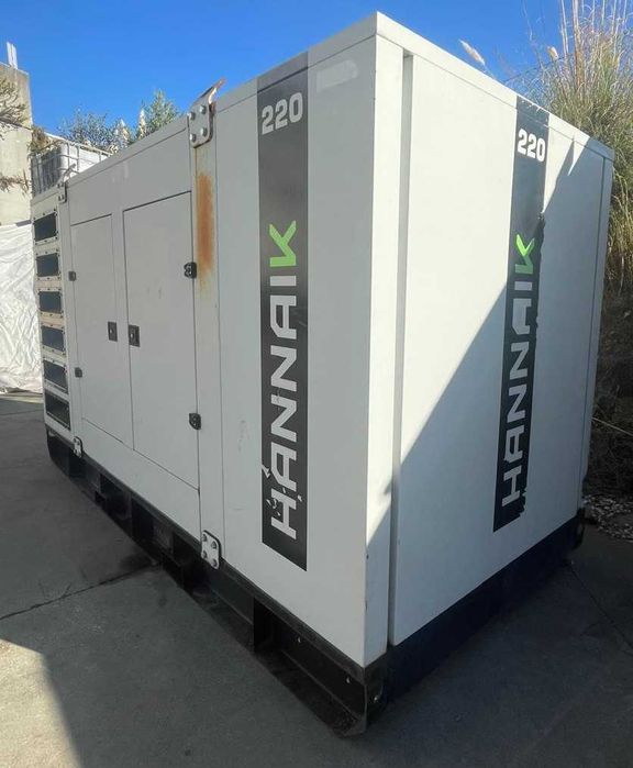Gerador Hannaik Usado 220kVA Baudoin Diesel Insonorizado