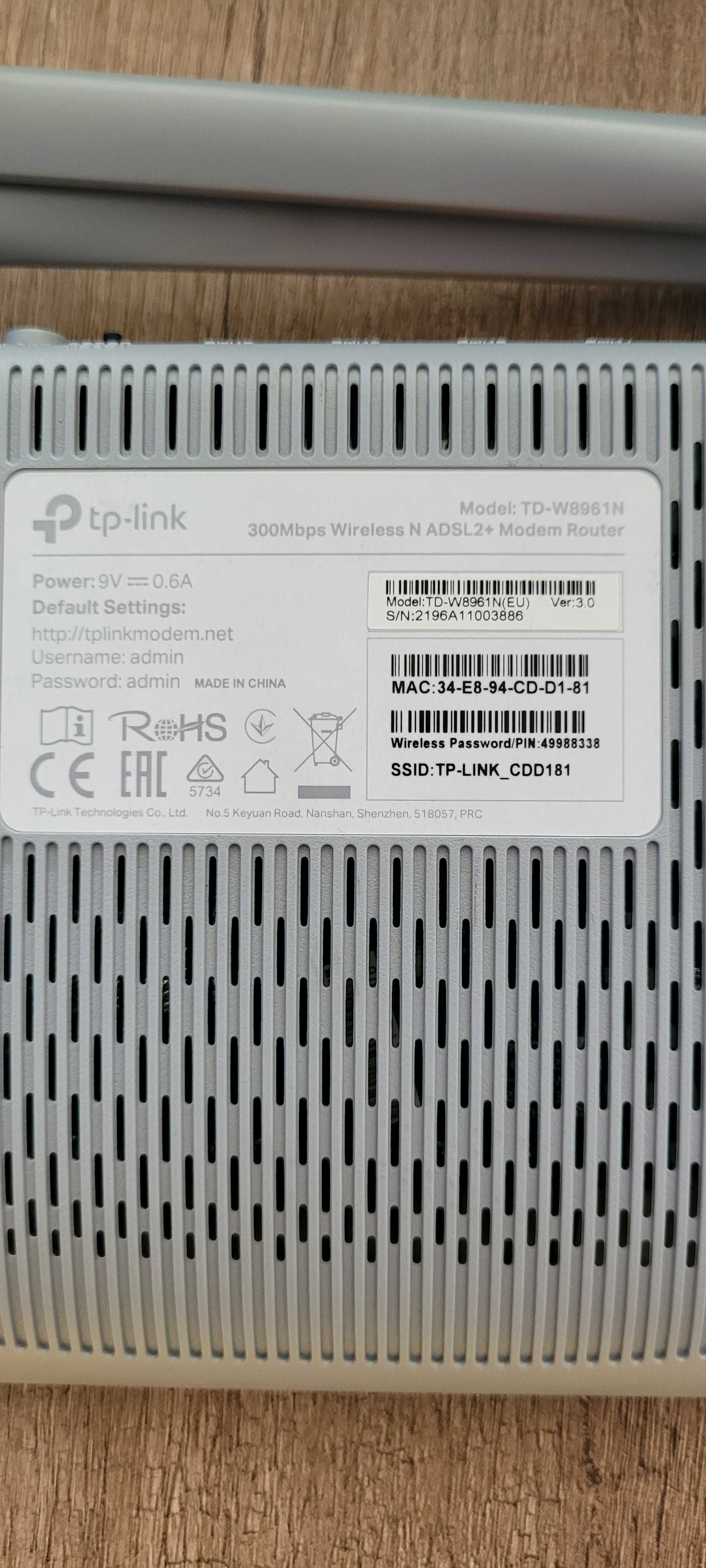 Router Tp-Link TD-W8961N