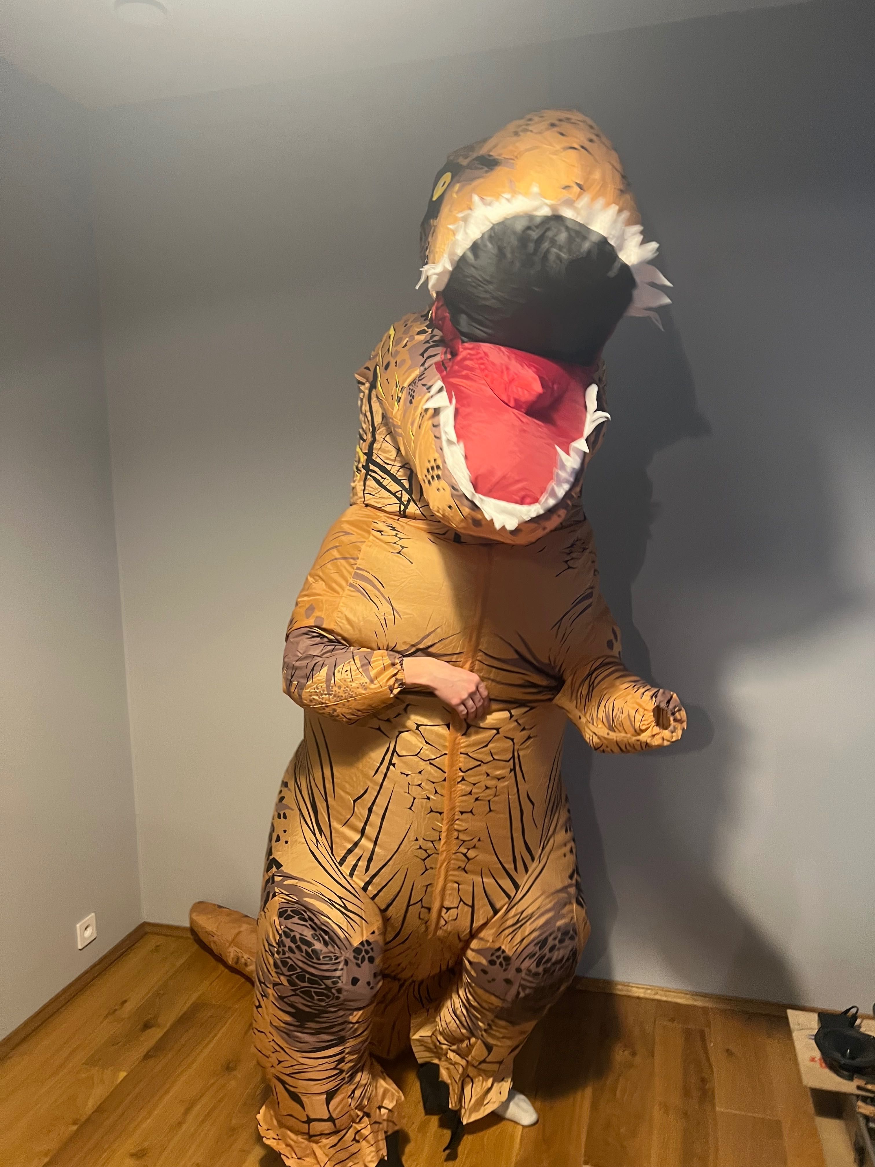 Wypożyczę kostium dinozaur T Rex dmuchane na imprezę wieczór panieński