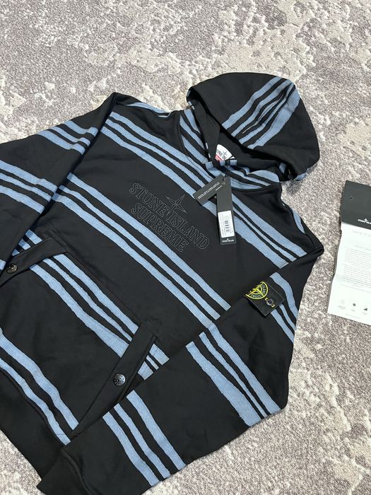 Stone Island x Supreme худі