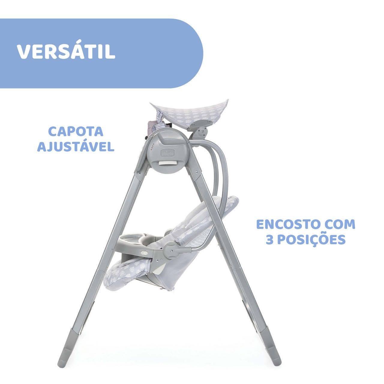 Espreguiçadeira bebé/ baloiço + música + vibrar assento COMO NOVA