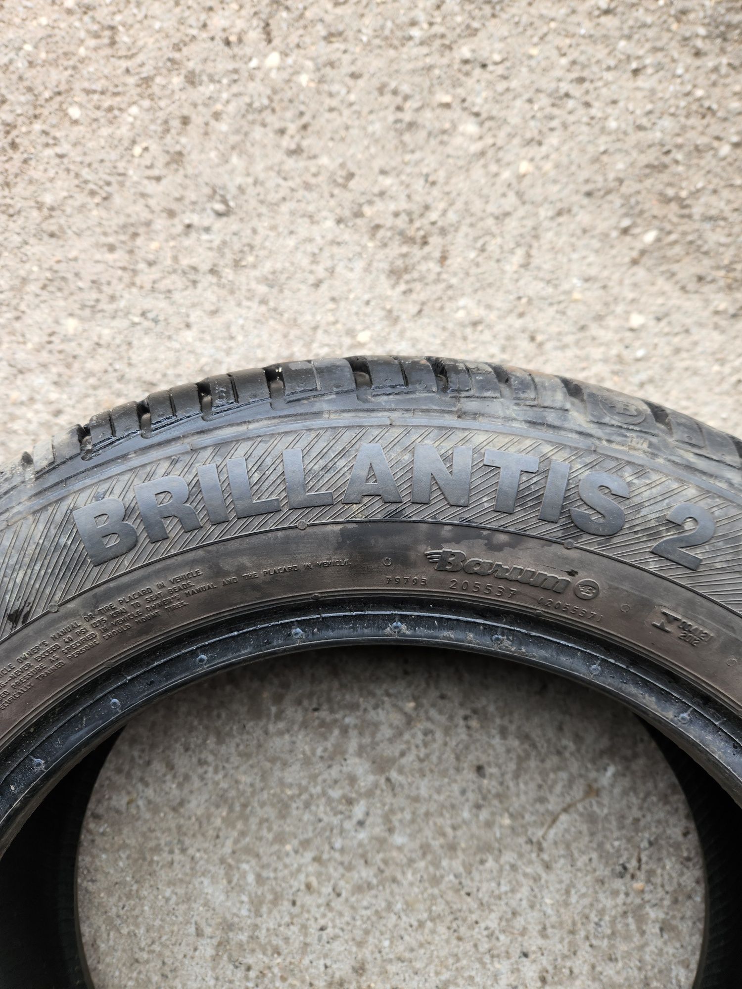 185/60r14 Barum Briliantis 2 komplet lato