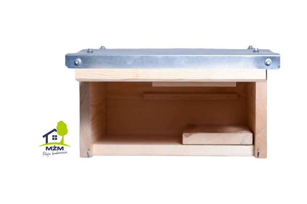 Budka skrzynka lęgowa dla jerzyków.