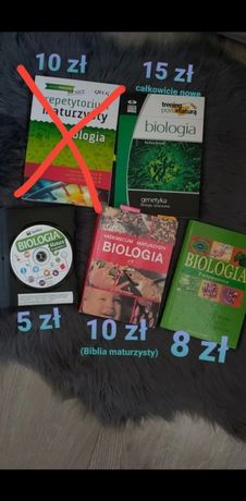 Matura biologia chemia matematyka podręczniki szkolne i ćwiczenia