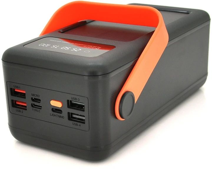 Портативний акумулятор NEW зовнішній повербанк Power Bank 100000 мАг