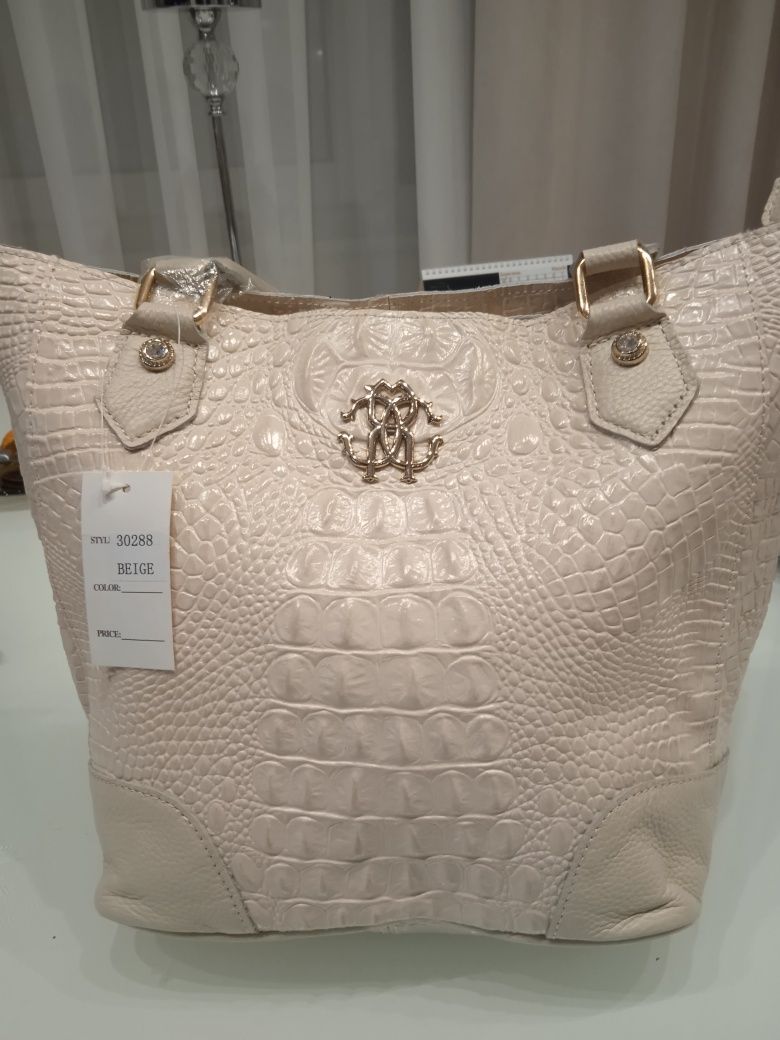 Продам новую сумку натуральная кожа "крокодил" размер 35х25 см