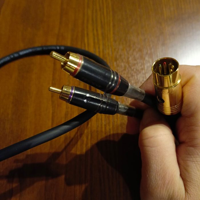 Аудиокабель RCA-DIN