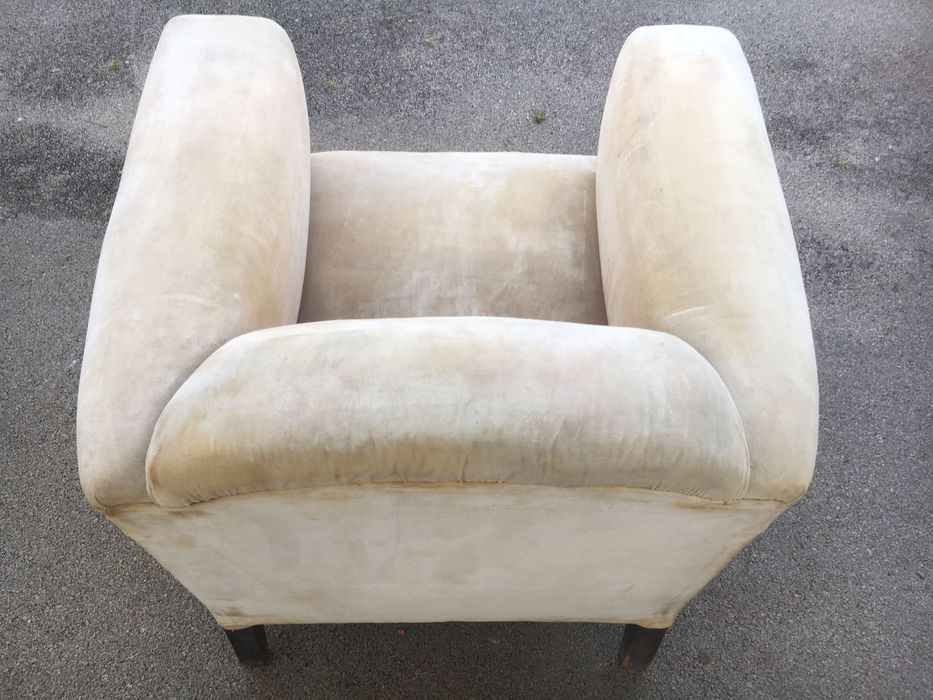 Sofá / Cadeirão / Poltrona / maple - anos 40 - novo preço