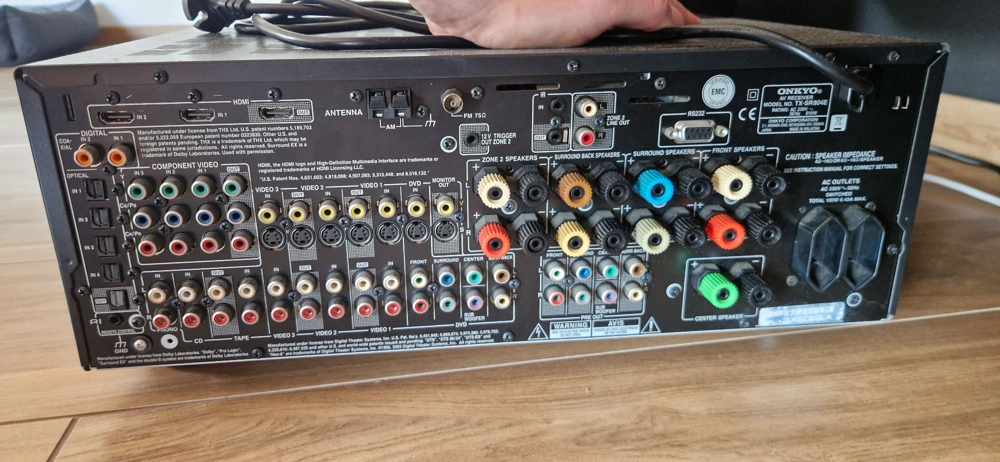Onkyo TX-SR804E – Amplituner 7.1