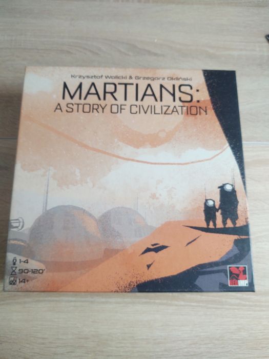 Martians: a story of civilization gra planszowa kickstarter