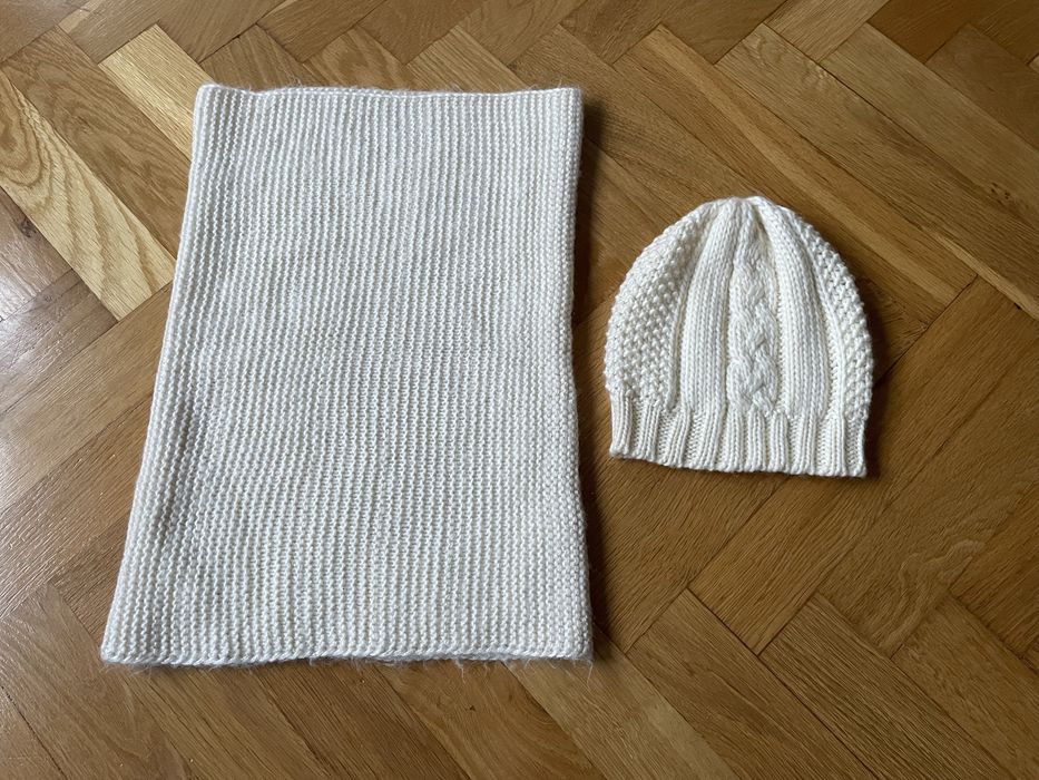 Czapka i komin damski H&M