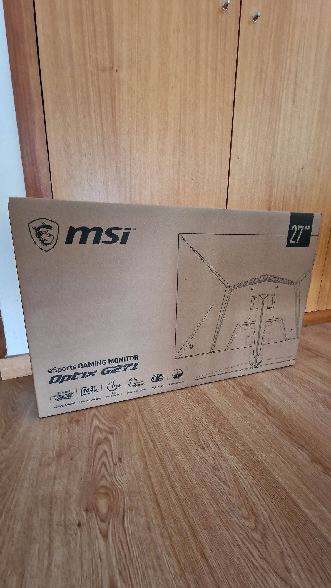 Monitor gaming MSI Optix G271 27" 144hz 1ms