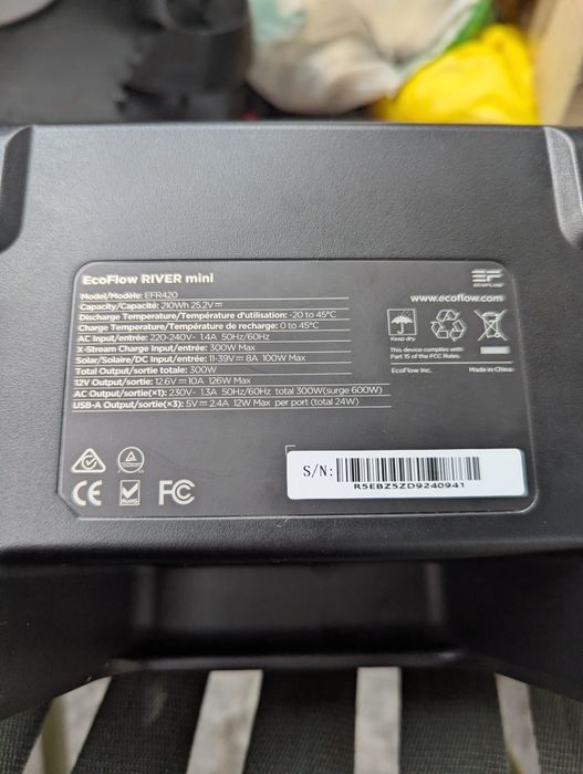 Зарядна станція EcoFlow RIVER mini 300W х-boost 600W (RIVERMINI)