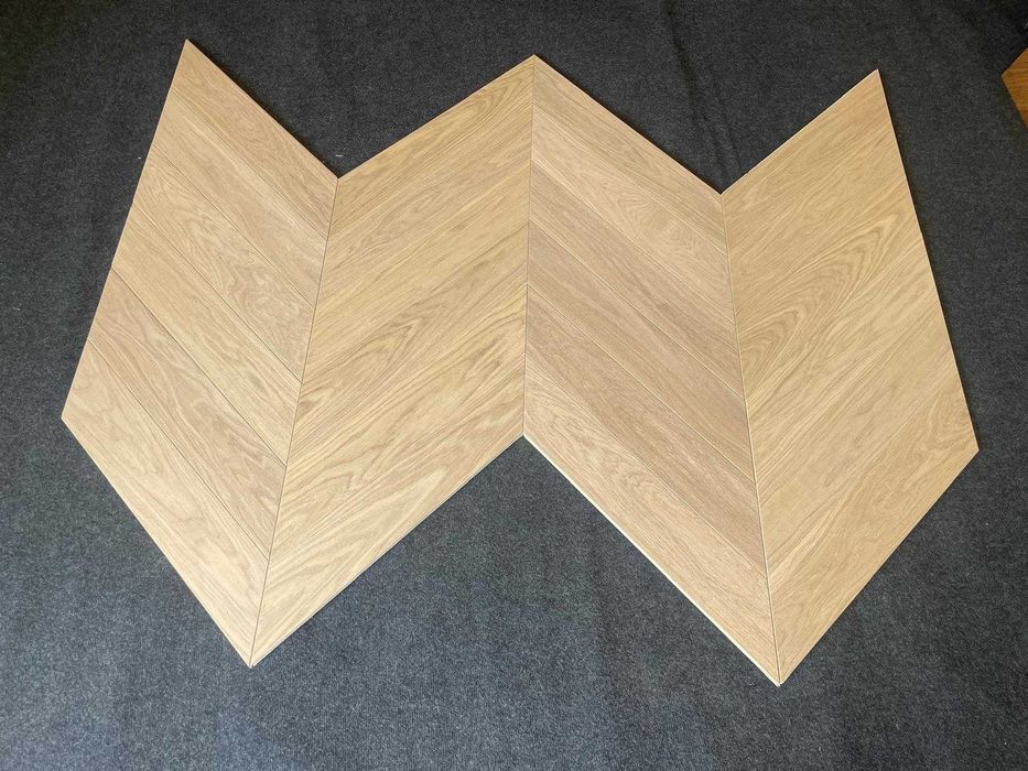 Jodełka francuska dębowa 14x120x600 Select Raw Wood Lakier [117 m2 ]